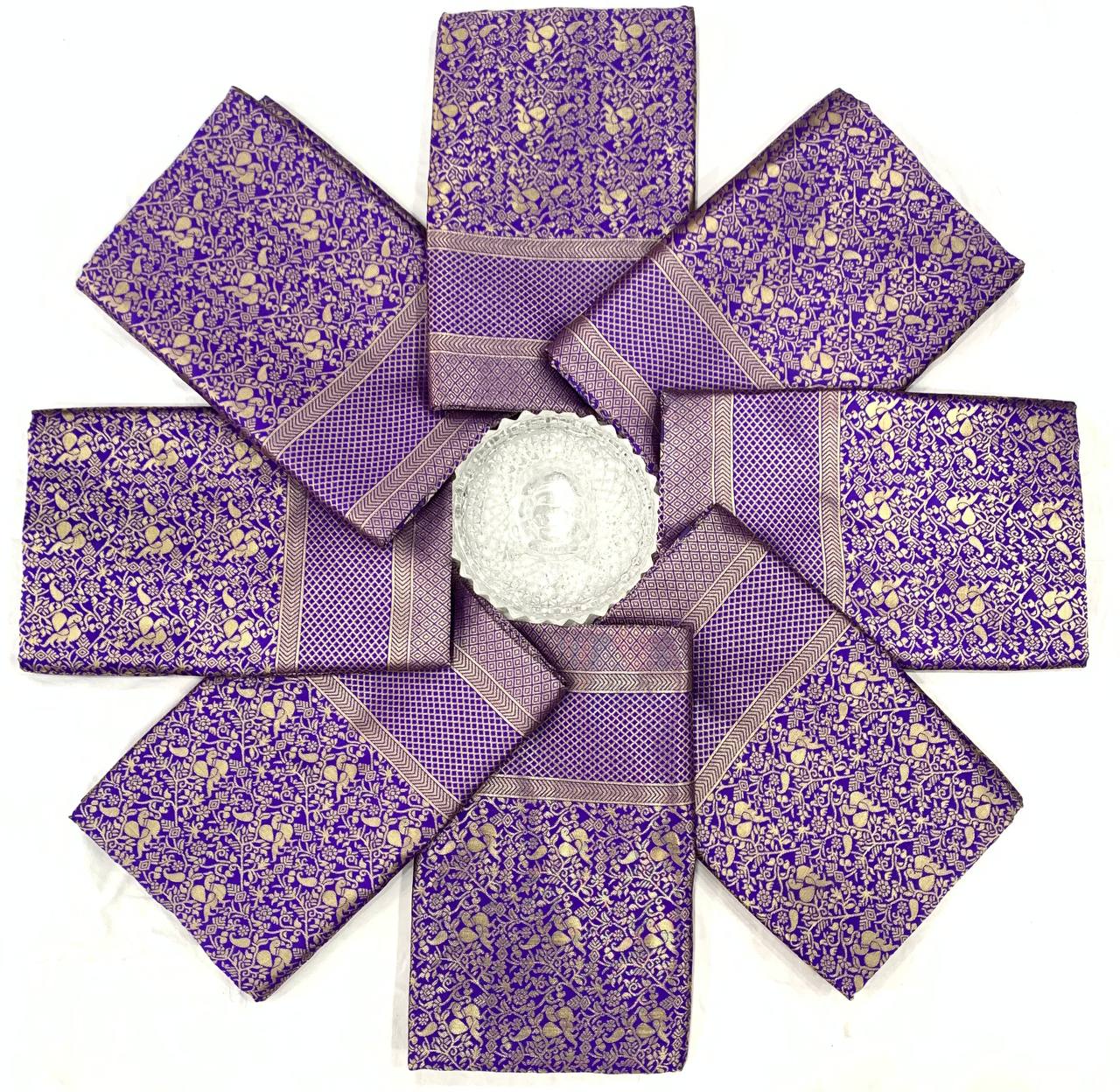Soft Lichi Silk Saree with Rich Pallu