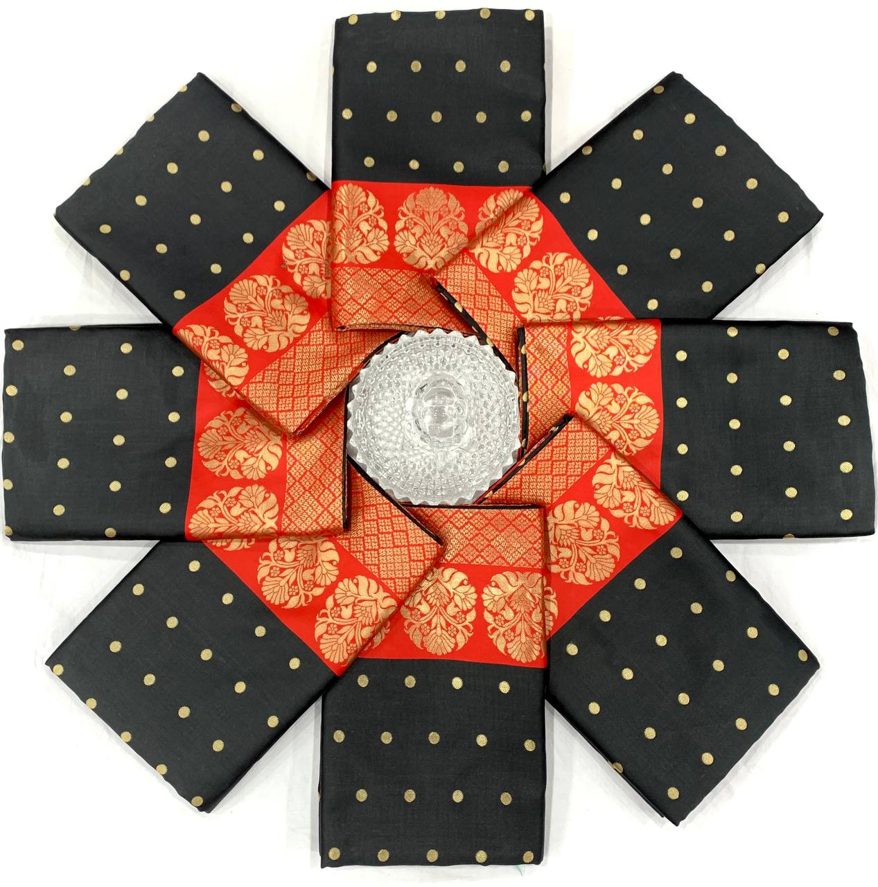 Silk Saree with Rich Pallu & All-Over Jacquard