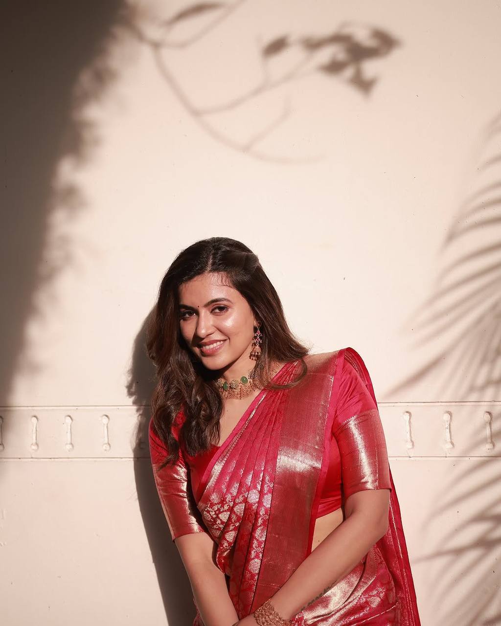 Silk Saree with Rich Pallu & All-Over Jacquard
