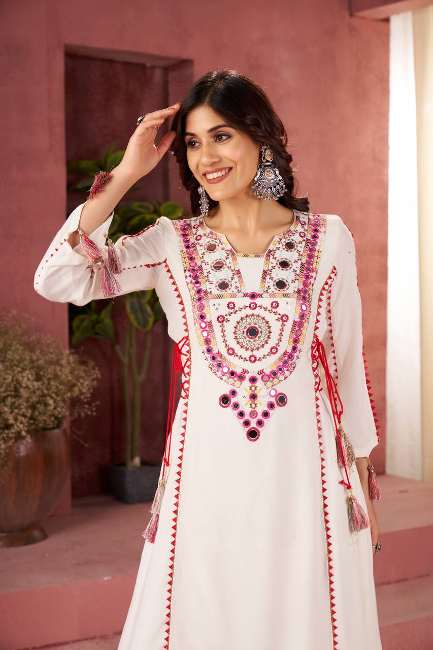 Reyon Cord-Set with Palazzo