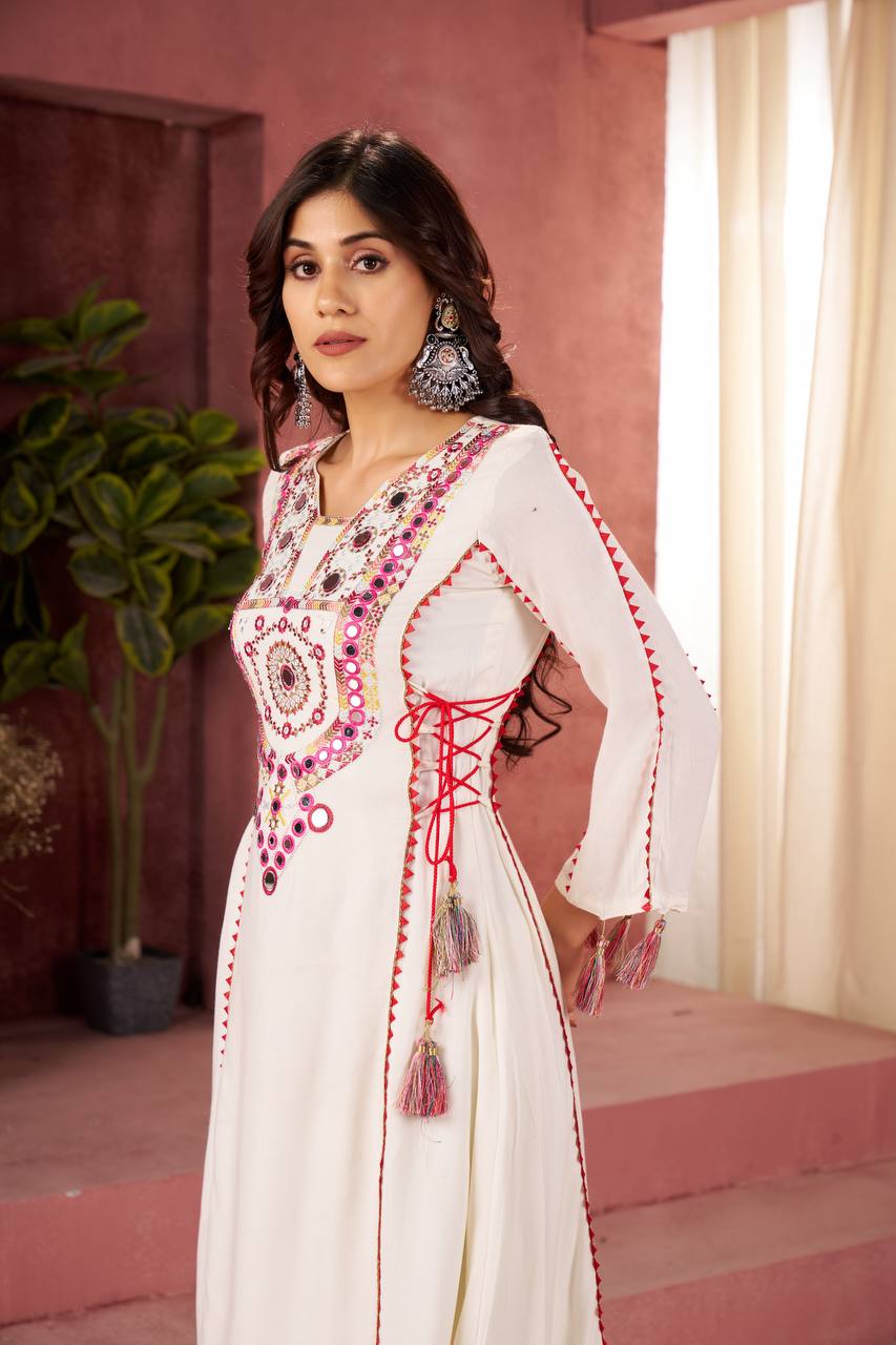 Reyon Cord-Set with Palazzo