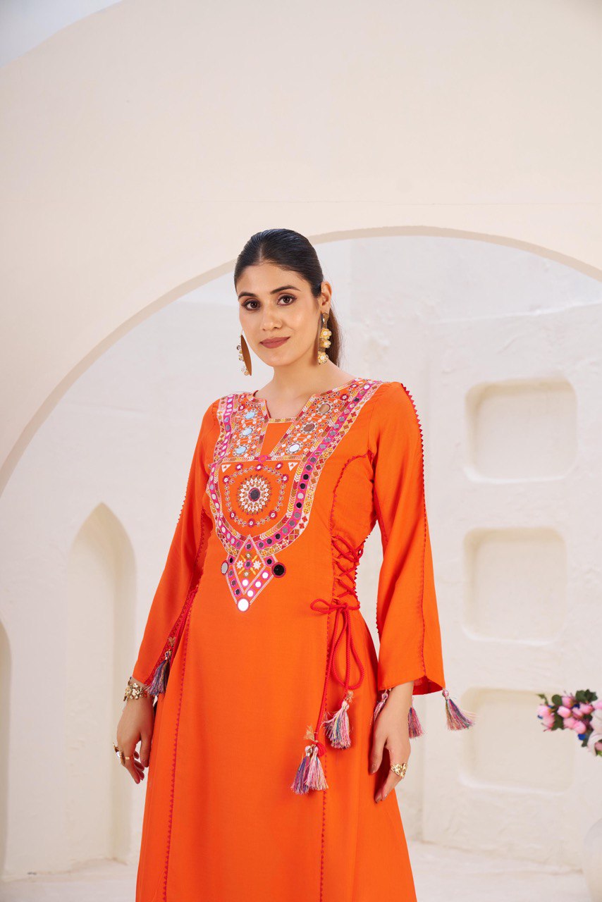 Reyon Cord-Set with Palazzo