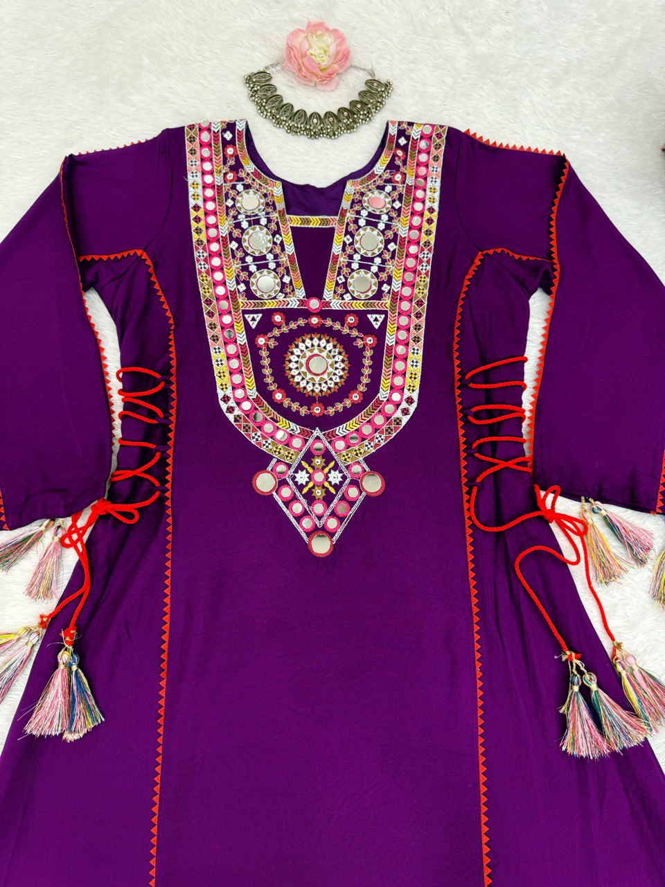 Reyon Cord-Set with Palazzo
