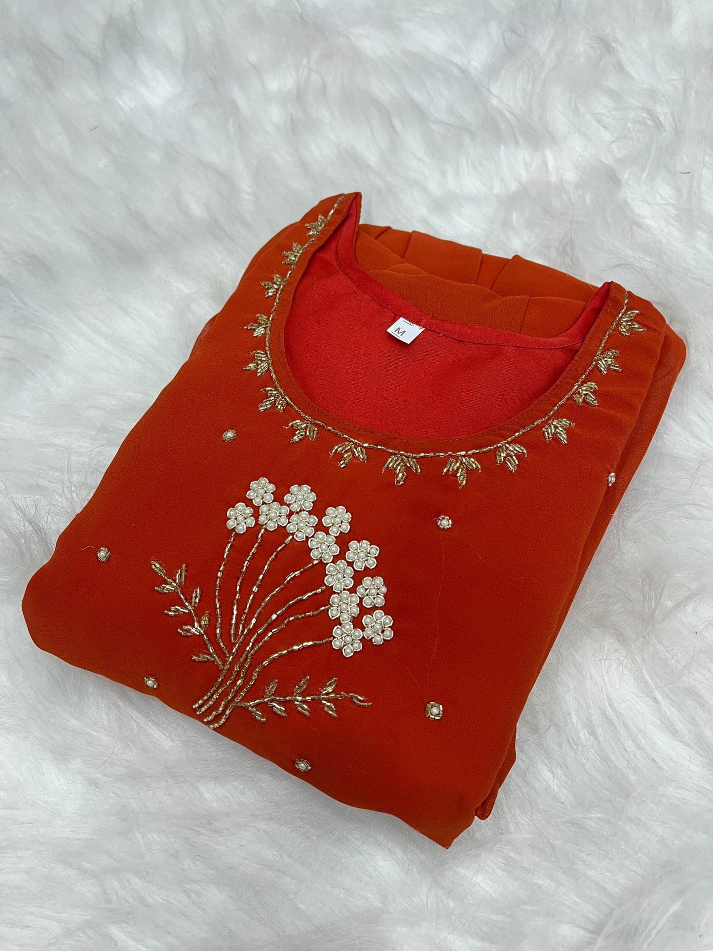 Dress with Khatli Maggam Handwork