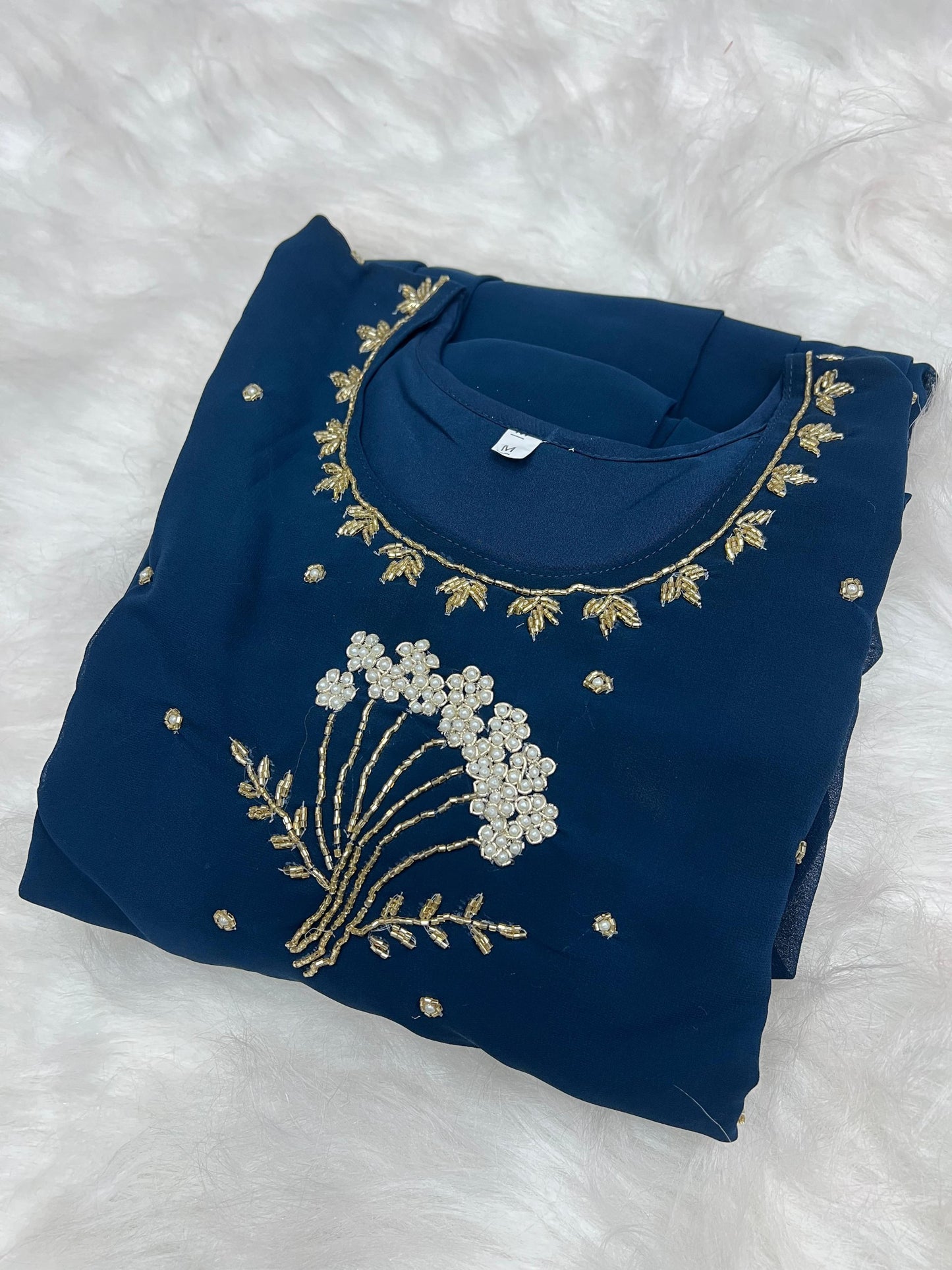 Dress with Khatli Maggam Handwork