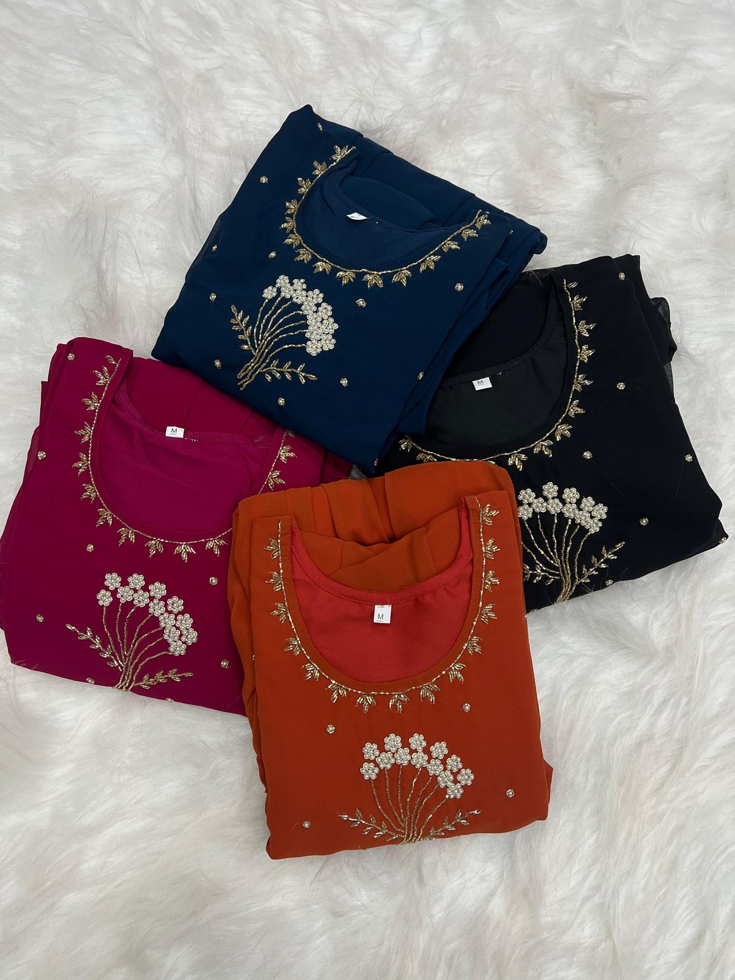 Dress with Khatli Maggam Handwork