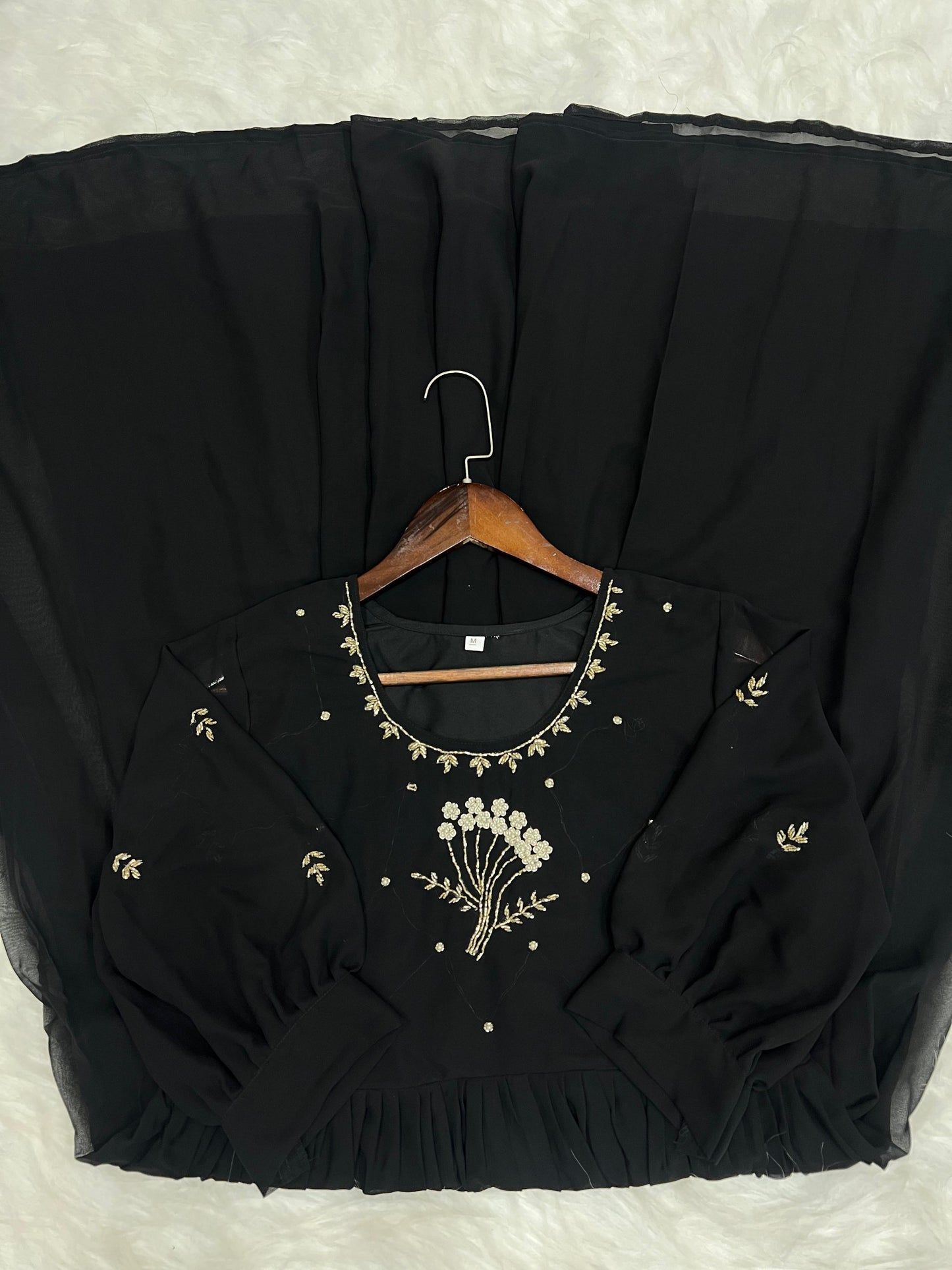 Dress with Khatli Maggam Handwork