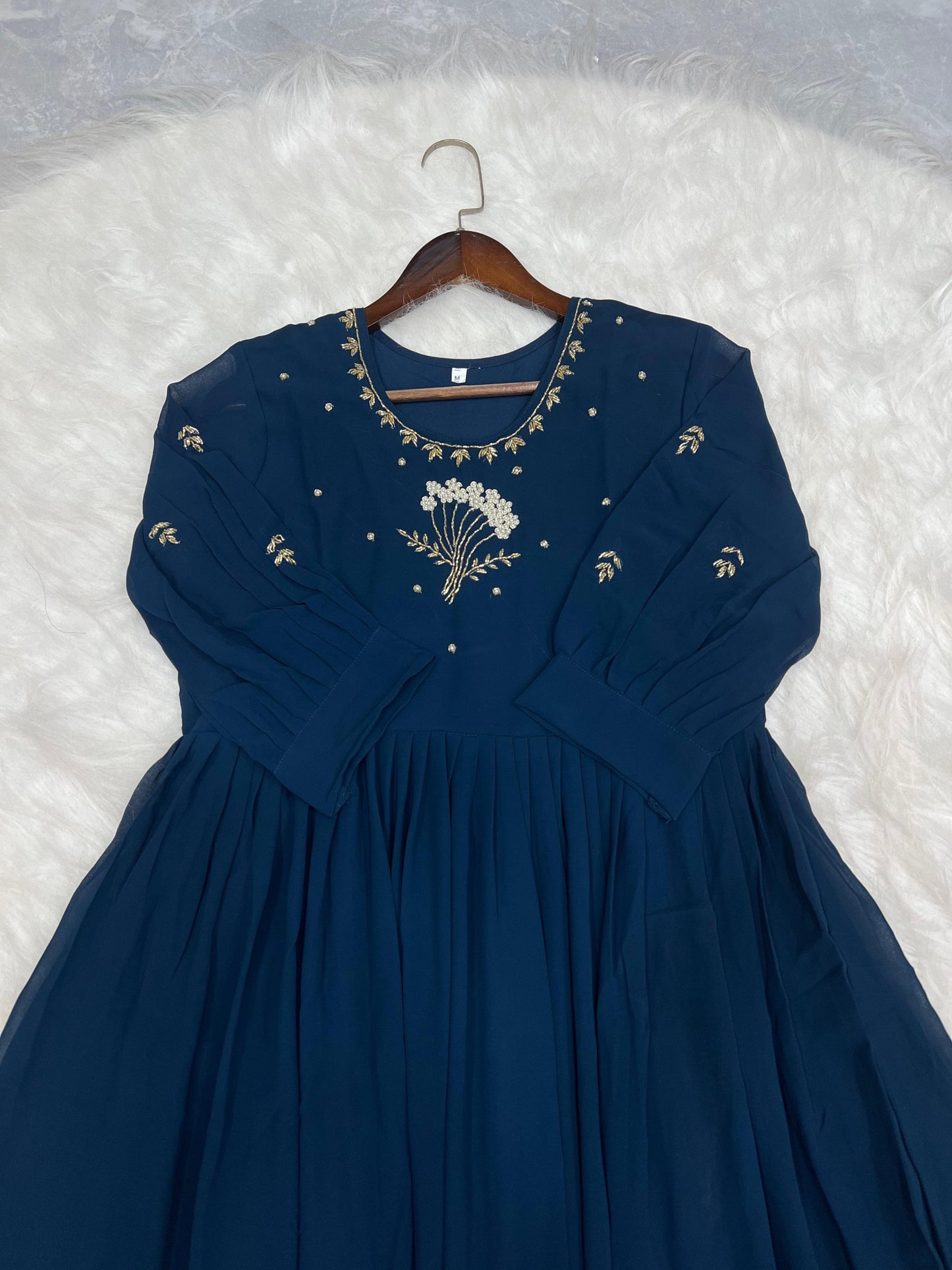 Dress with Khatli Maggam Handwork