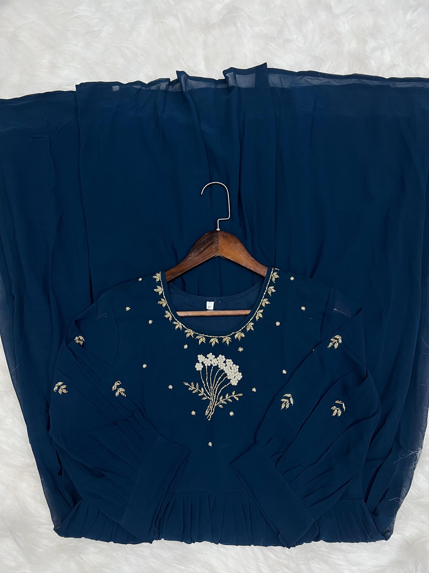 Dress with Khatli Maggam Handwork