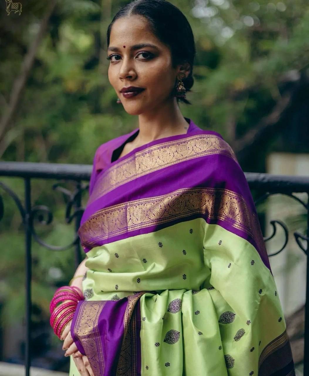 Silk Saree with Rich Pallu & All-Over Jacquard