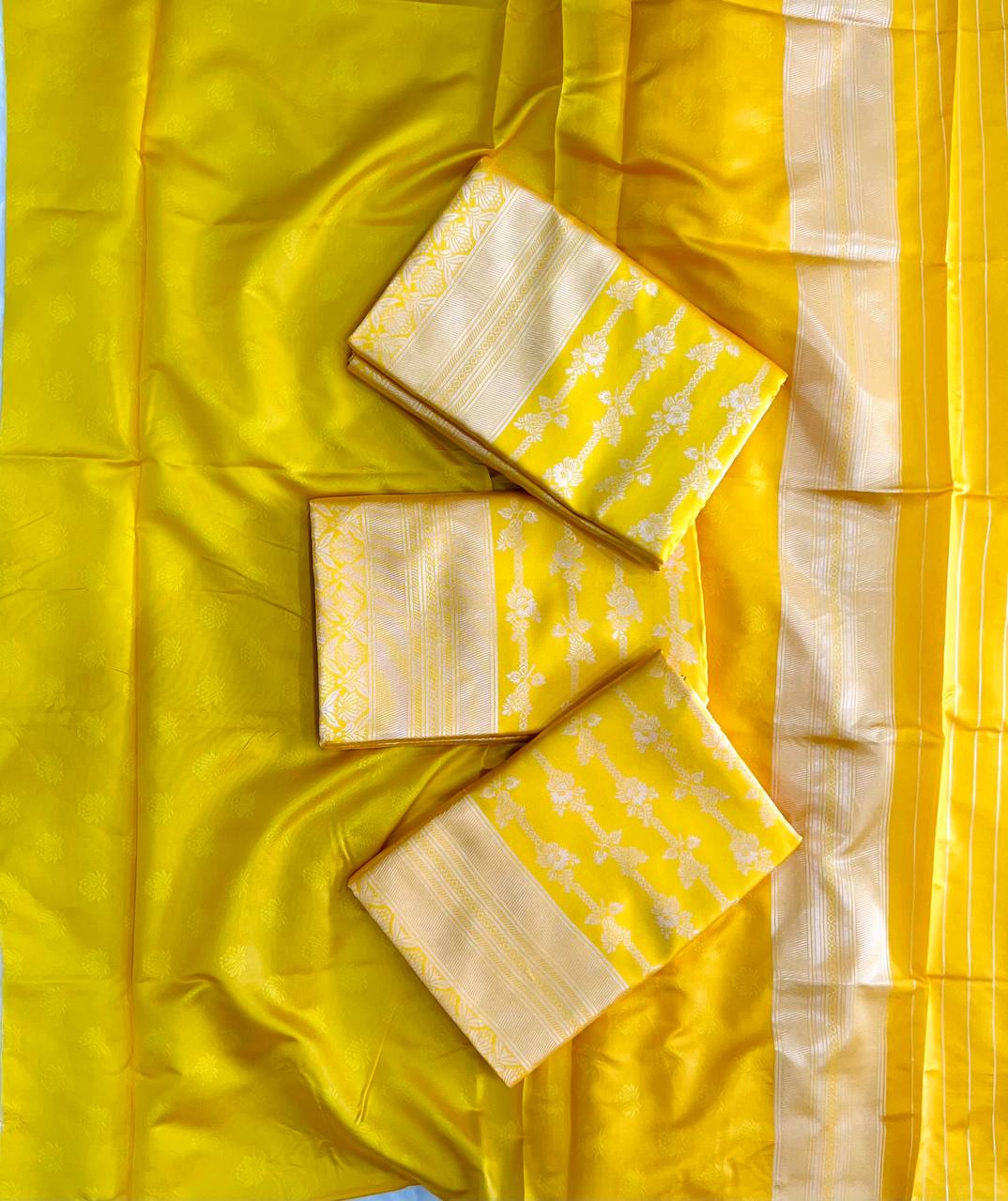 Silk Saree with Rich Pallu & All-Over Jacquard