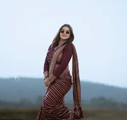 Banarasi Soft Silk Saree with Zari Motifs